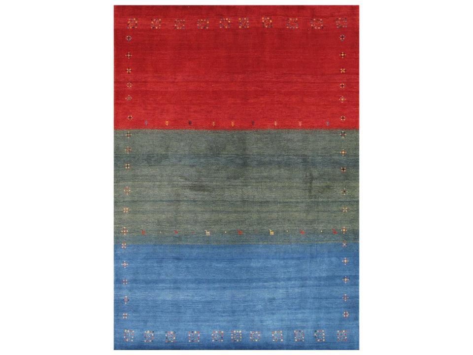 Tribal Southwestern Hand-Knotted Lamb's Wool Area Rug 5'9" x 7'11"