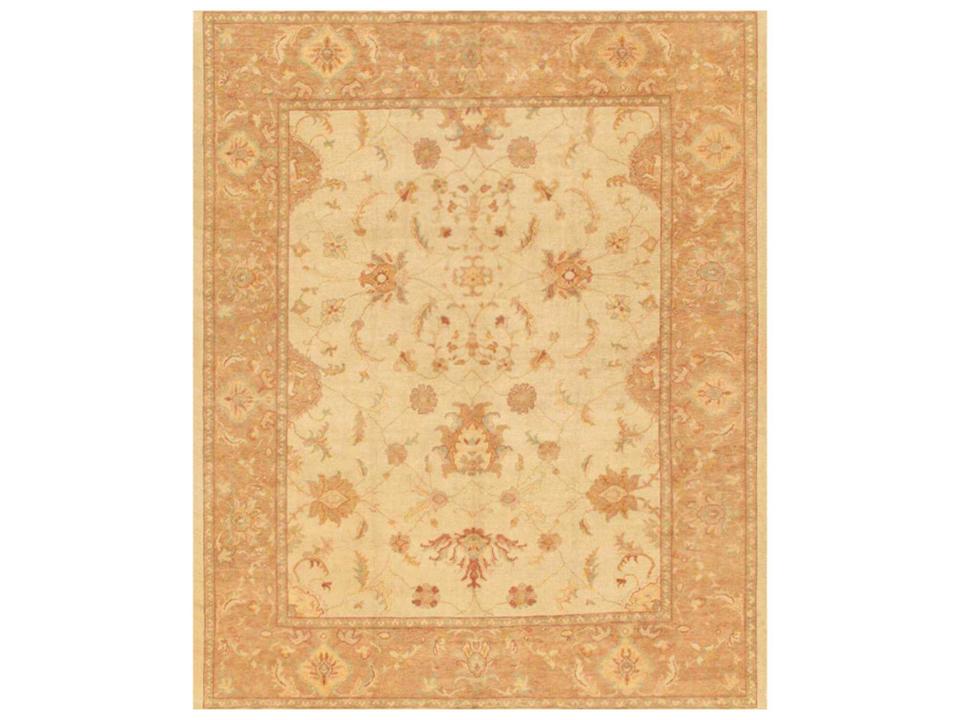 Oushak Bordered Area Rug