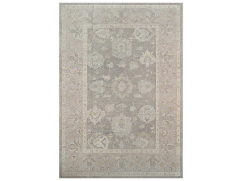 Oushak Bordered Area Rug