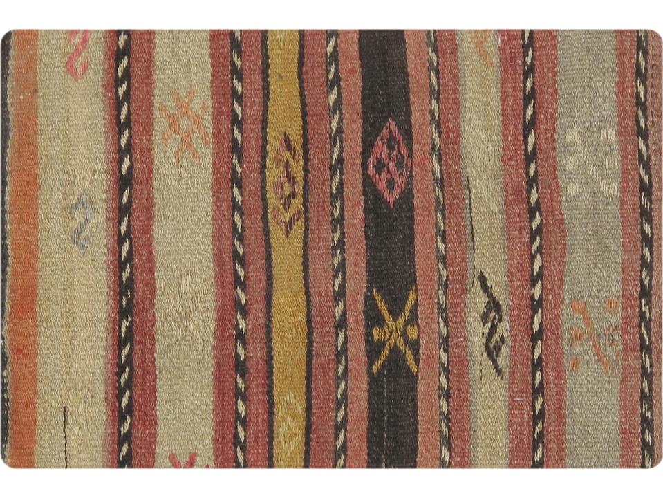 Vintage Turkish Kilim Pillow Cover