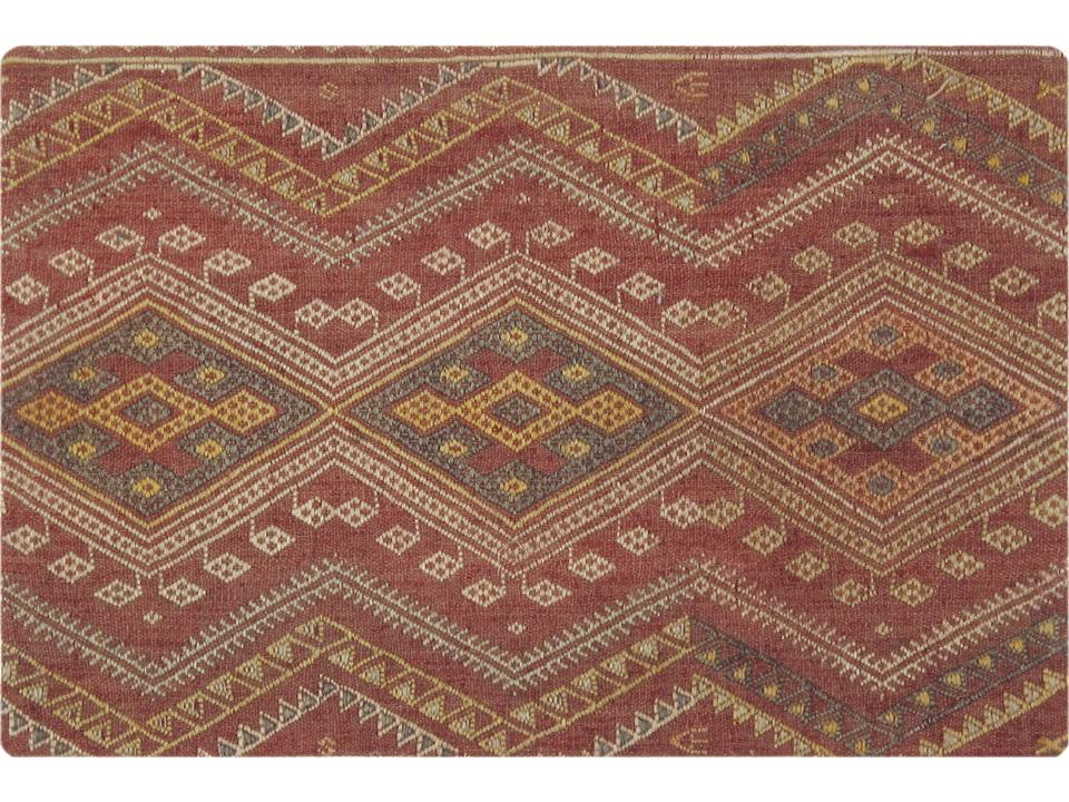 Vintage Turkish Wool Accent Pillow Cover Multicolor