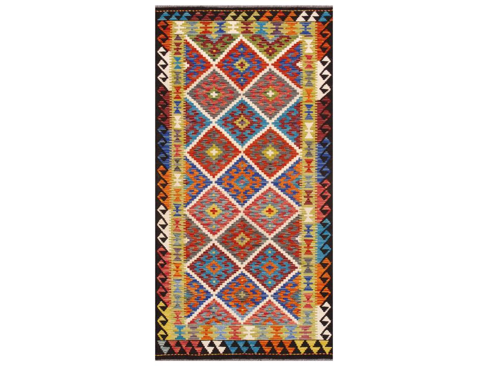 Kilim Flatweave Moroccan Area Rug