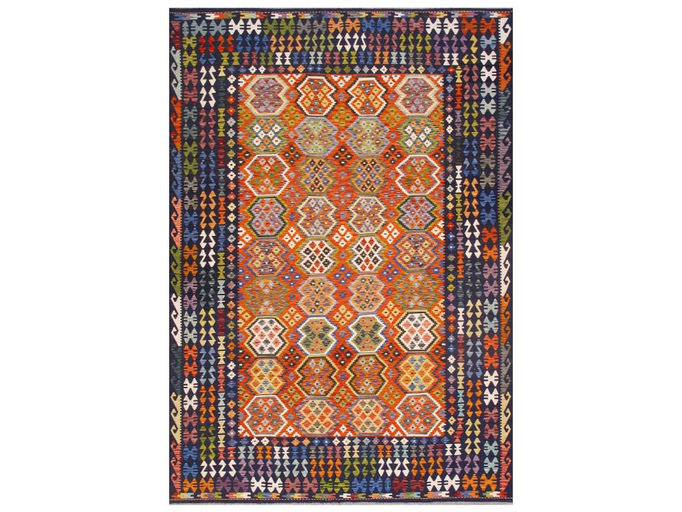 Kilim Flatweave Oriental Area Rug