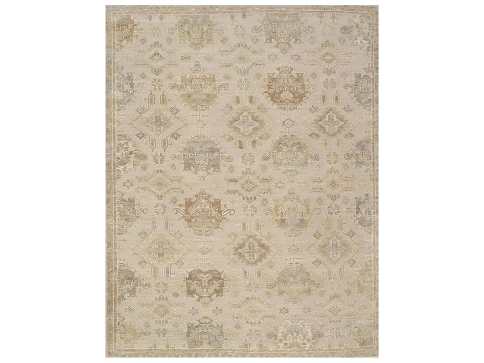 Oushak Oriental Hand-Knotted Wool Area Rug