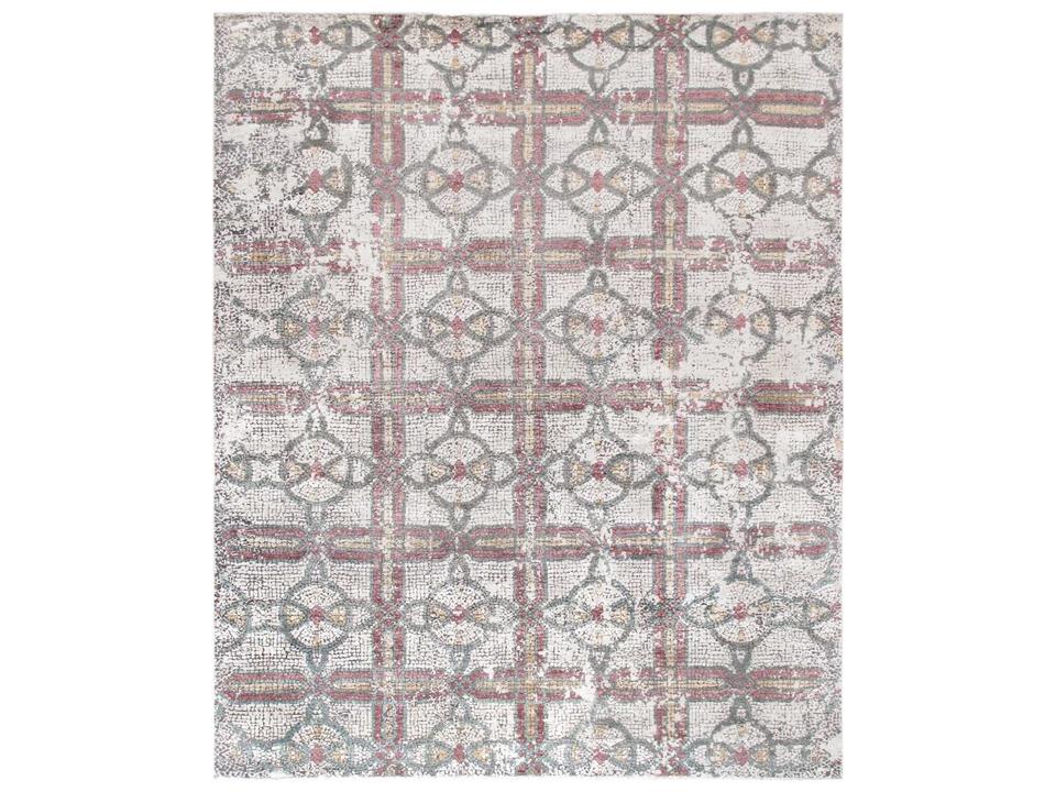Modern Gemstone Moroccan Area Rug