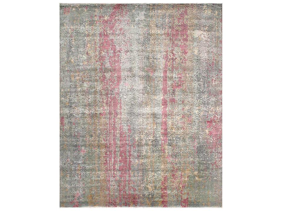 Modern Gemstone Abstract Area Rug