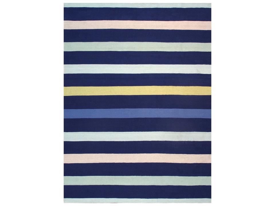 Hampton Flatweave Striped Indoor Outdoor Area Rug