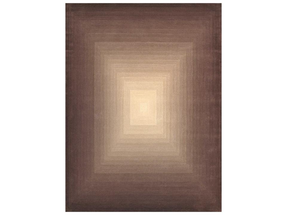 Rodeo Geometric Hand-Tufted Wool and Bamboo Silk Area Rug