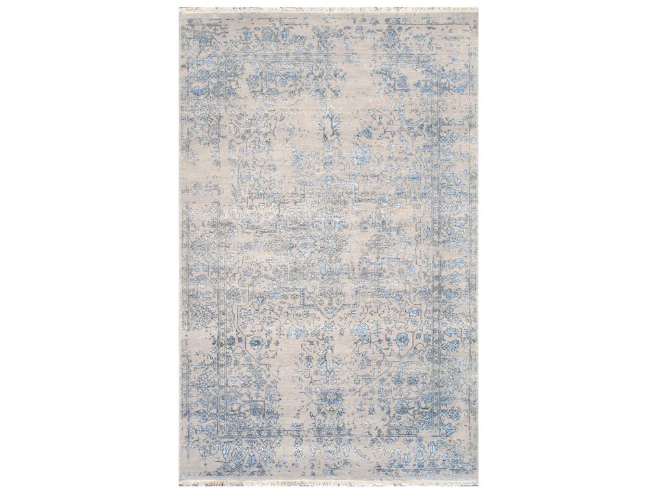 Transitional Bordered Area Rug