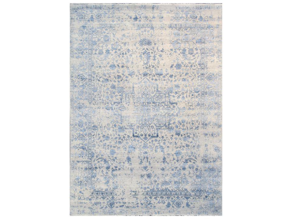 Transitional Bordered Area Rug