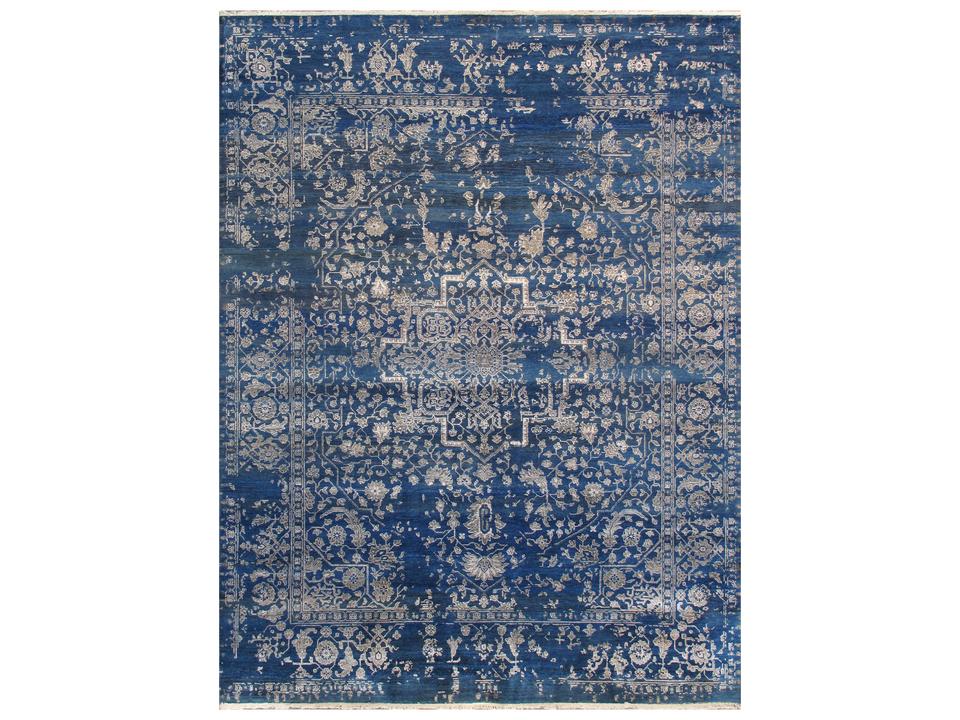 Transitional Bordered Area Rug