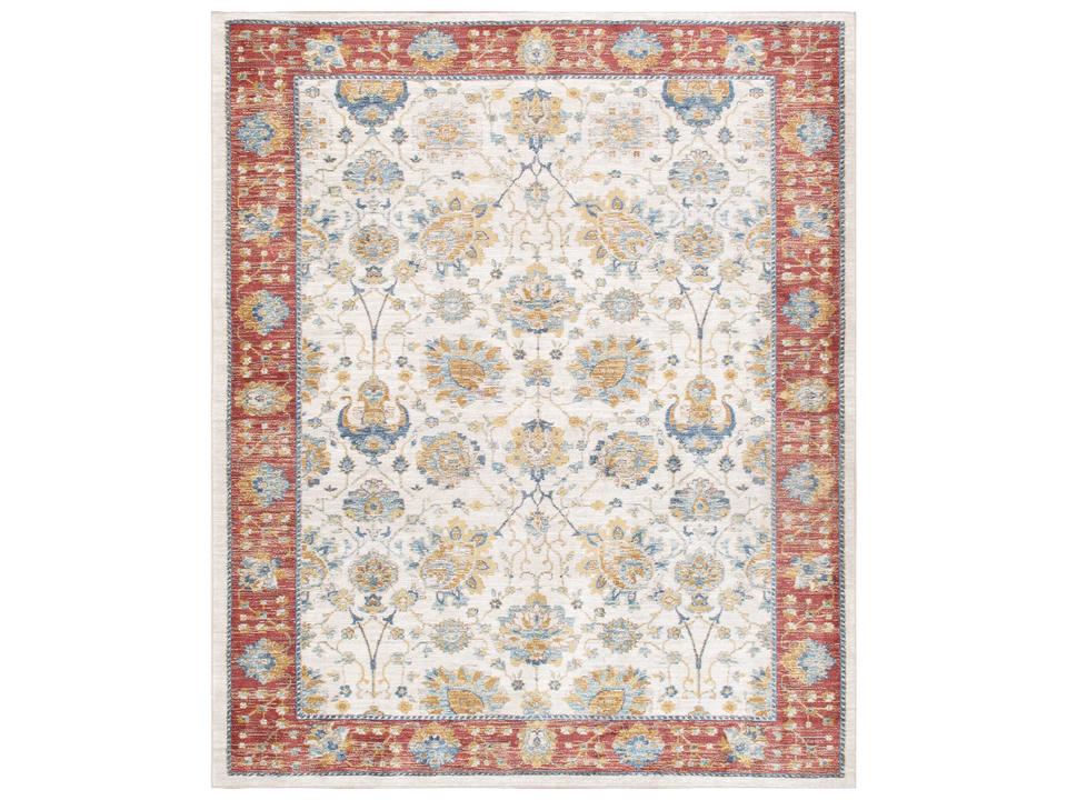 Heritage Bordered Power Loomed Runner Area Rug