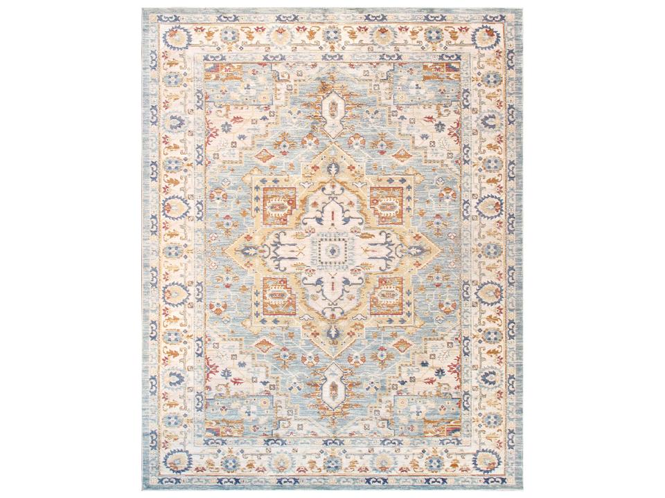 Heritage Bordered Power-Loomed Area Rug