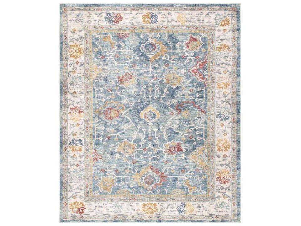 Heritage Bordered Power Loom Area Rug