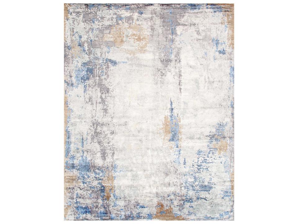 Modern Collection Abstract Hand-Knotted Area Rug 8x10