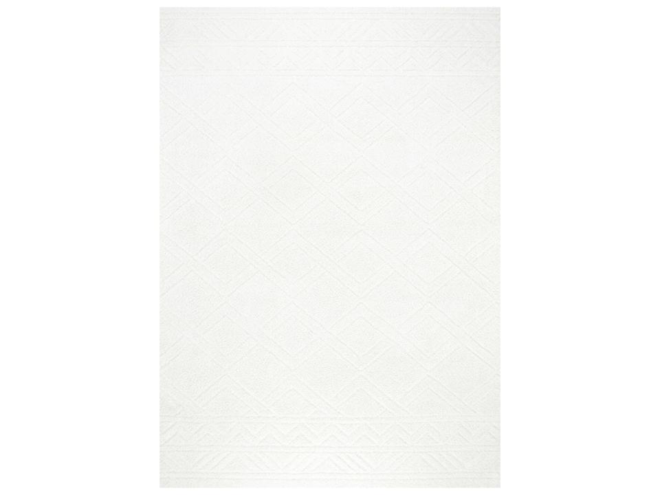 Paris Shag Hand-Woven Geometric Area Rug