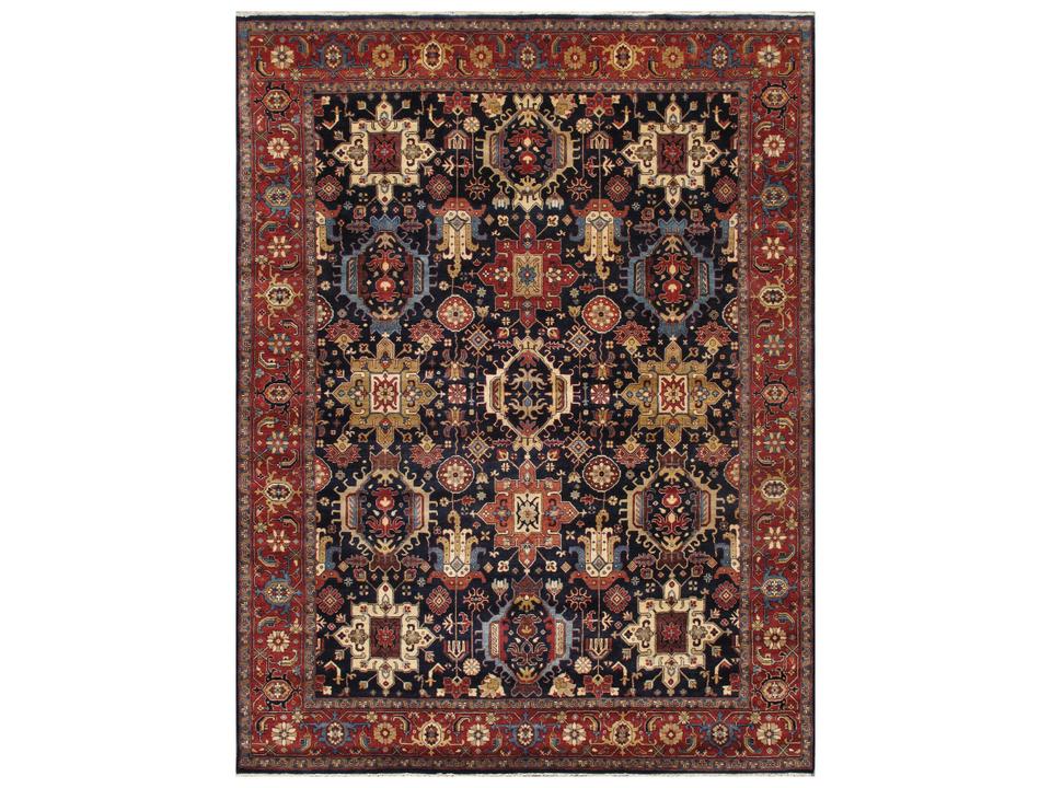 Azerbaijan Bordered Area Rug