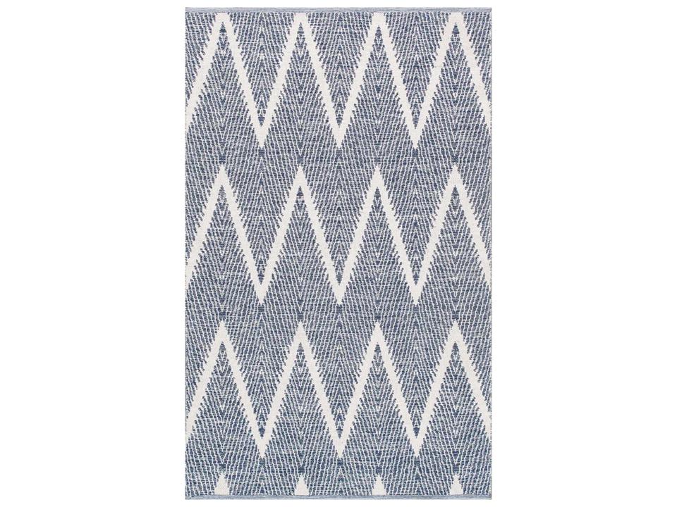 Simplicity Chevron Hand-Woven Cotton Area Rug