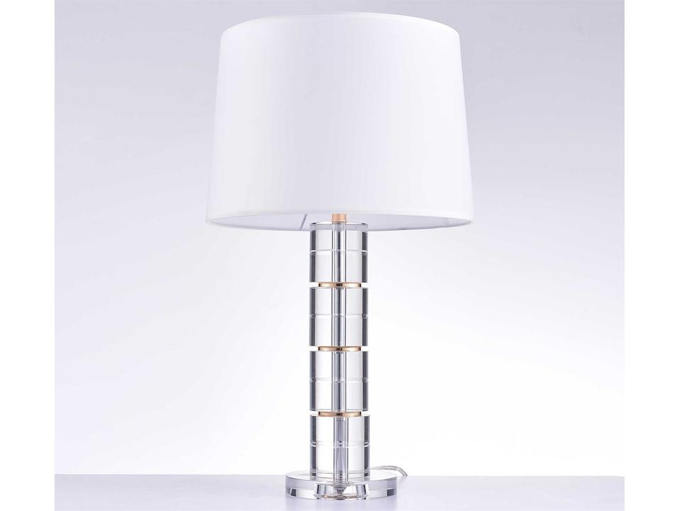 Regal Catalina White Clear Table Lamp