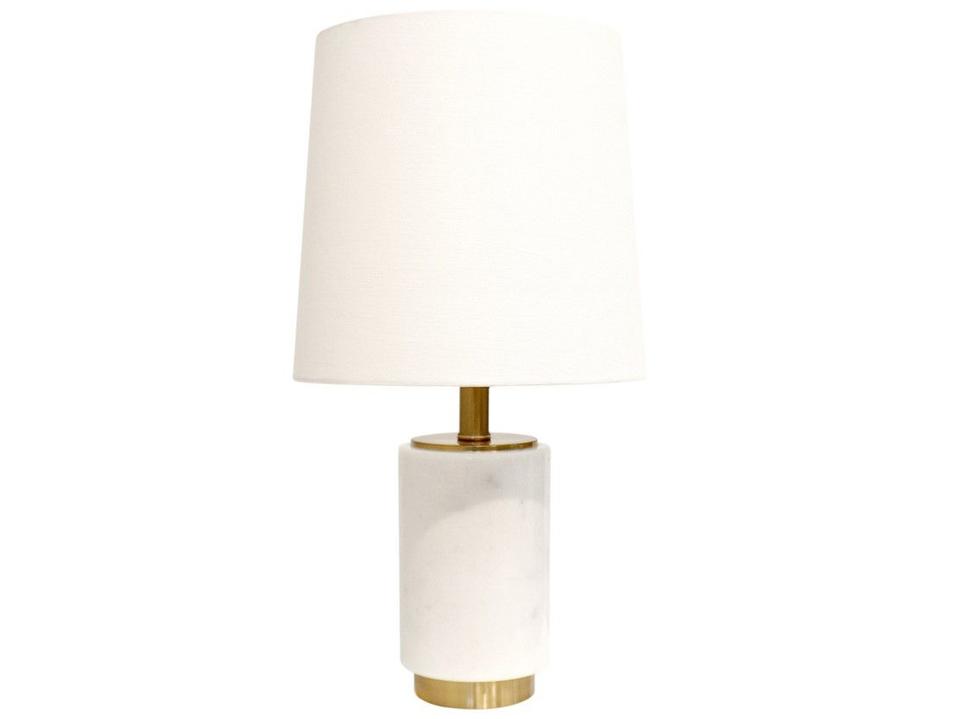 Regal Leon Ivory Gold White Table Lamp