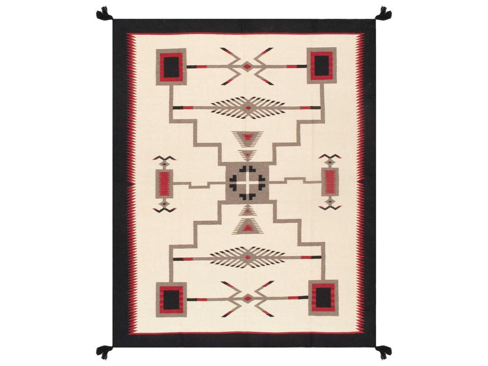 Tuscany Flatweave Southwestern Wool Area Rug