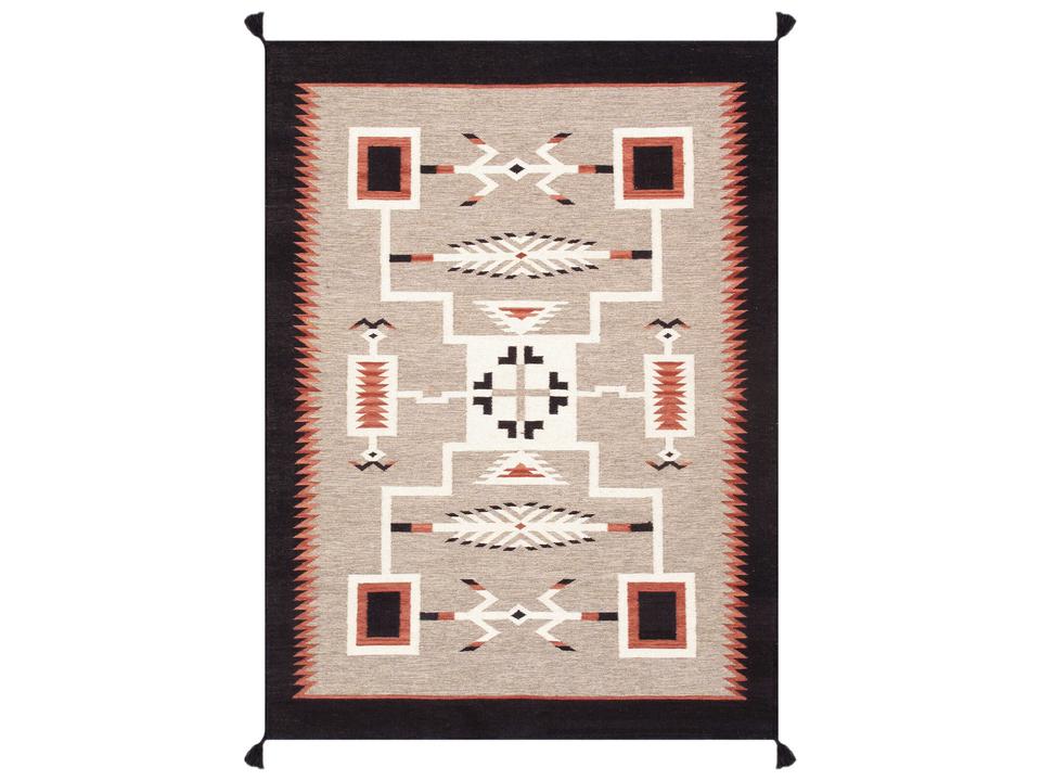 Tuscany Flatweave Southwestern Wool Area Rug