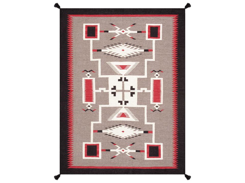 Tuscany Flatweave Southwestern Wool Area Rug