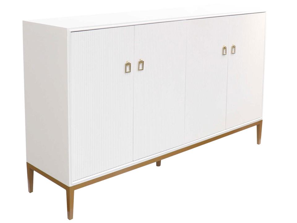 Pearl Victoria 63 Inch Ivory Bronze Sideboard