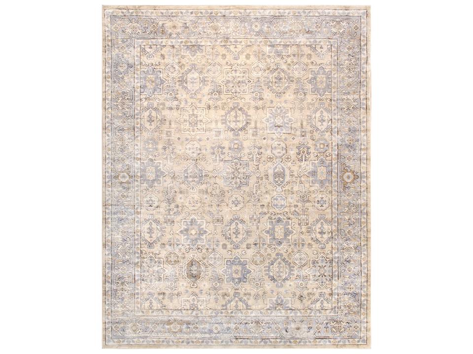 Amadeus Power-Loomed Bordered Runner Area Rug