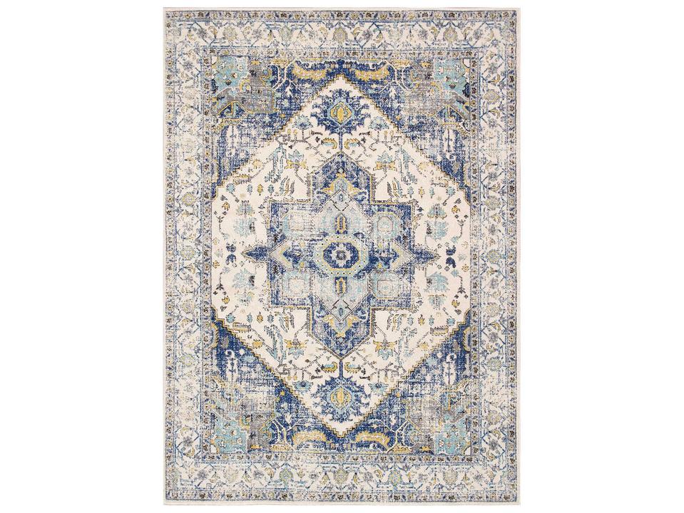 Chelsea Bordered Power-Loomed Runner Rug