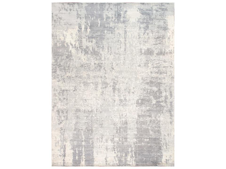 Mirage Abstract Hand-Loomed Area Rug in Bamboo Silk