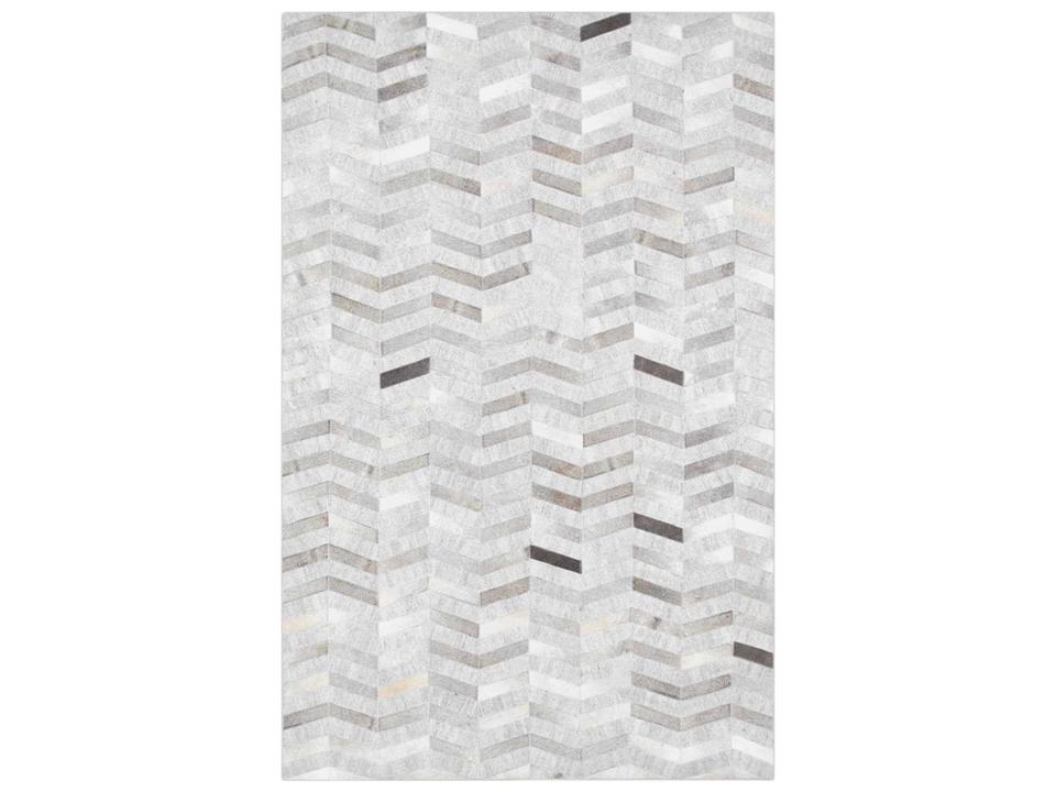 Galaxy Chevron Cowhide Area Rug