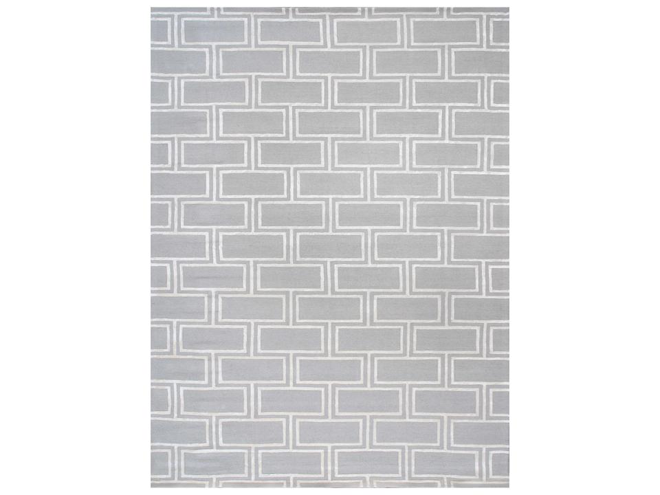 Edgy Geometric Hand-Tufted Area Rug