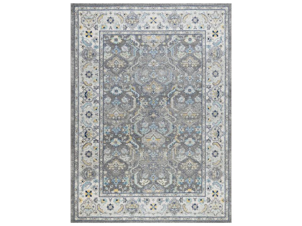 Chelsea Bordered Area Rug Power-Loomed Transitional Design