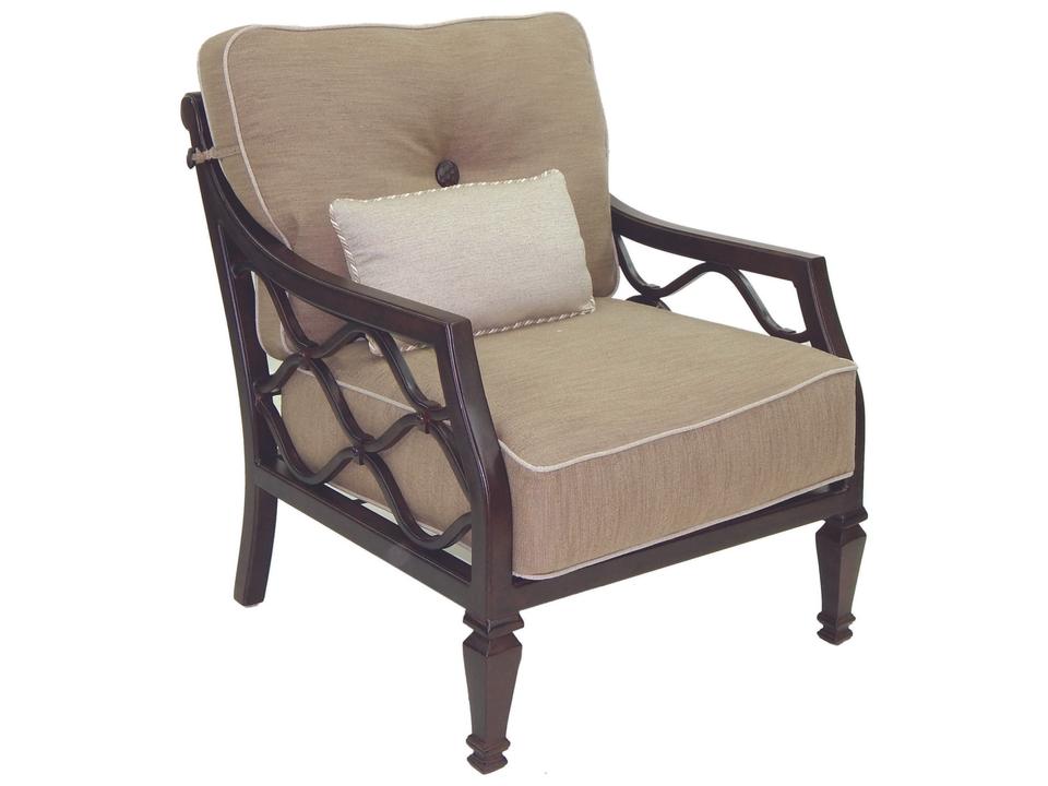 Villa Bianca Deep Seating Lounge Chair with One Kidney Pillow