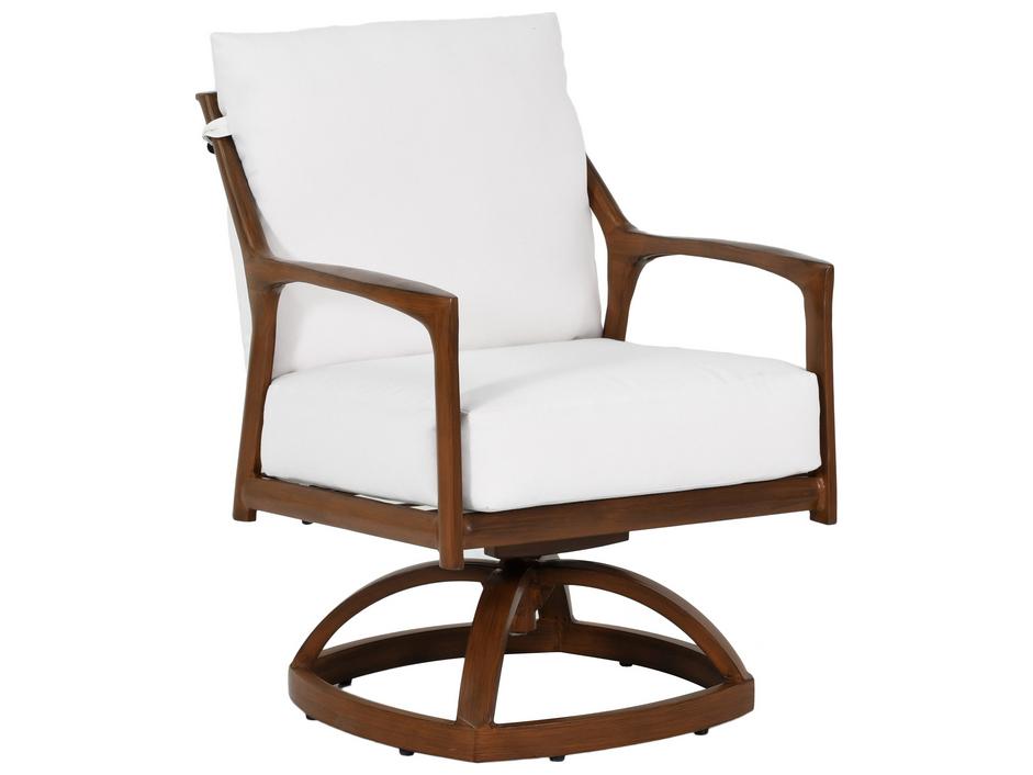 Berkeley Cushion Dining Swivel Rocker Arm Chair