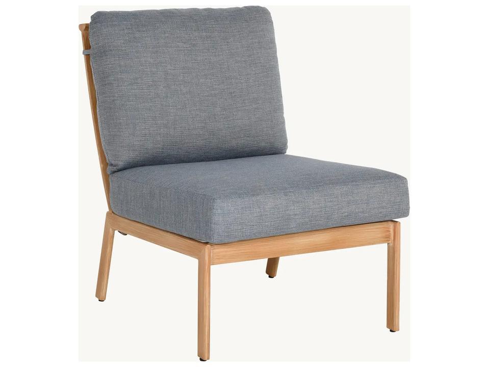 Berkeley Sectional Armless Lounge Chair Outdoor Furniture