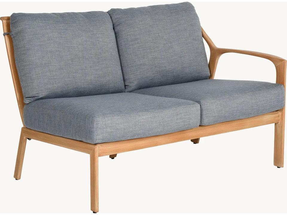 Berkeley Outdoor Sectional Right Arm Lounge Chair Mid-Century Modern