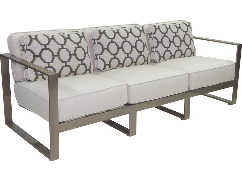 Park Place Deep Seating Cast Aluminum Sofa
