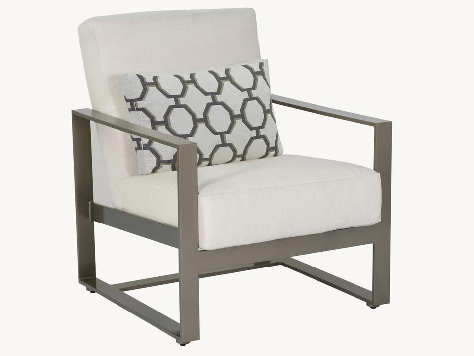 Park Place Deep Seating Cast Aluminum High Back Lounge Chair