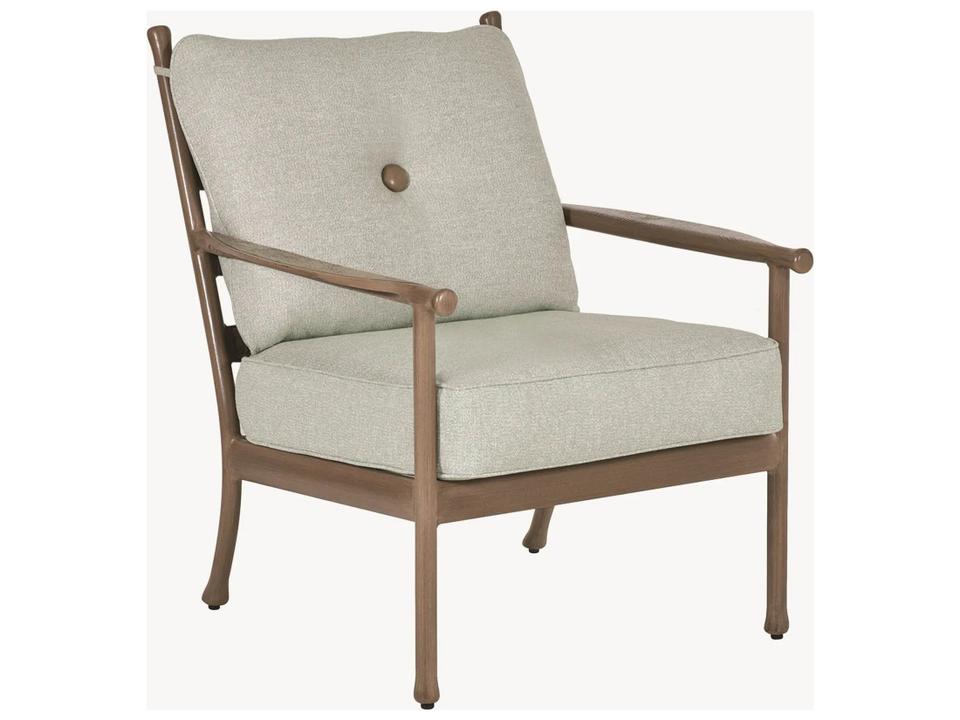 Lodge Deep Seating Cast Aluminum Patio Lounge Chair