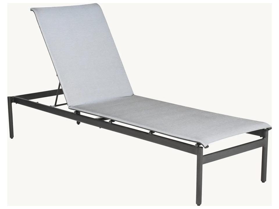 Davenport Outdoor Stackable Sling Chaise Lounge