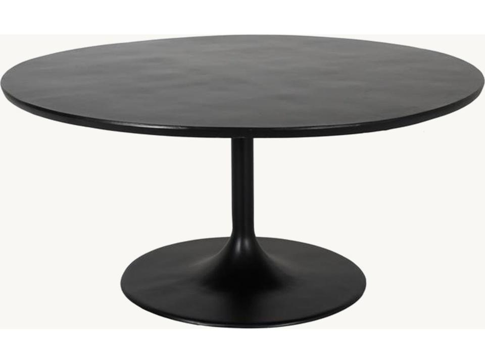 Tulip 72-Inch Round Cast Aluminum Dining Table