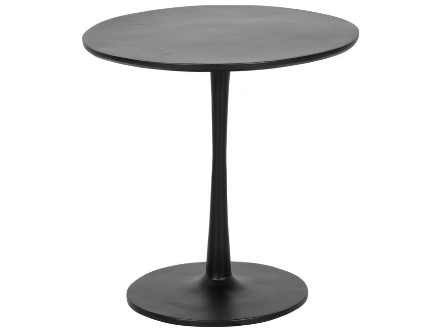 Tulip 20-Inch Elliptical Occasional Table in Cast Aluminum