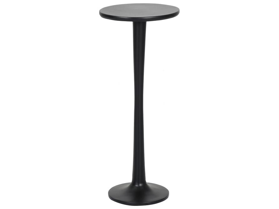 Tulip 10-Inch Elliptical Outdoor Chat Table in Cast Aluminum