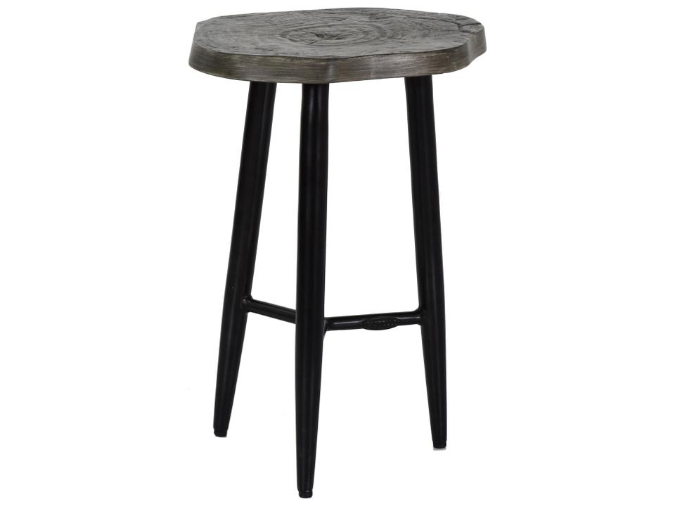 Nature's Wood Cast Aluminum Outdoor Occasional Table