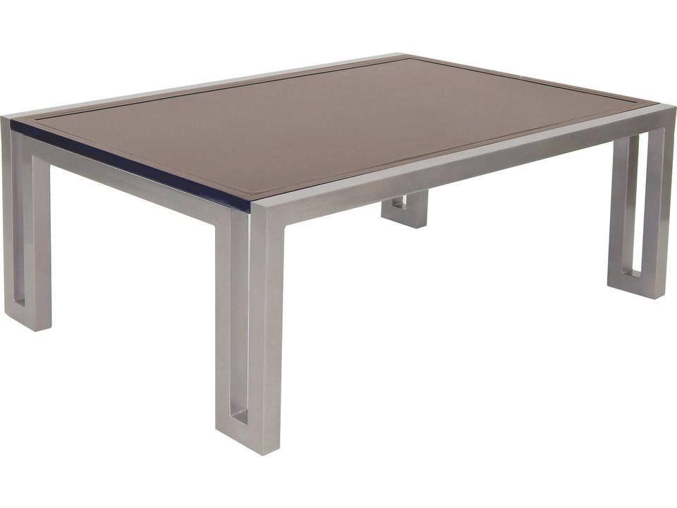 Icon 50-Inch Rectangular Cast Aluminum Coffee Table