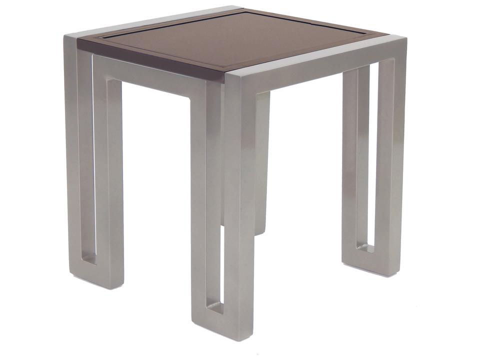 Icon 20 Inch Square Outdoor Side Table
