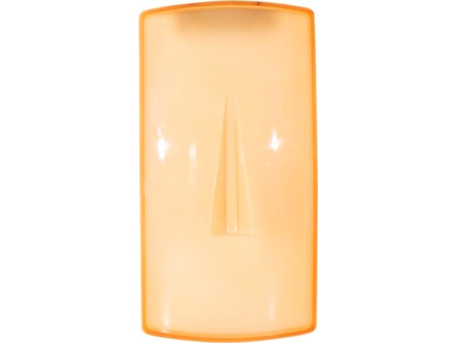 Cycladic Rectangle Glass Wall Art in Yellow