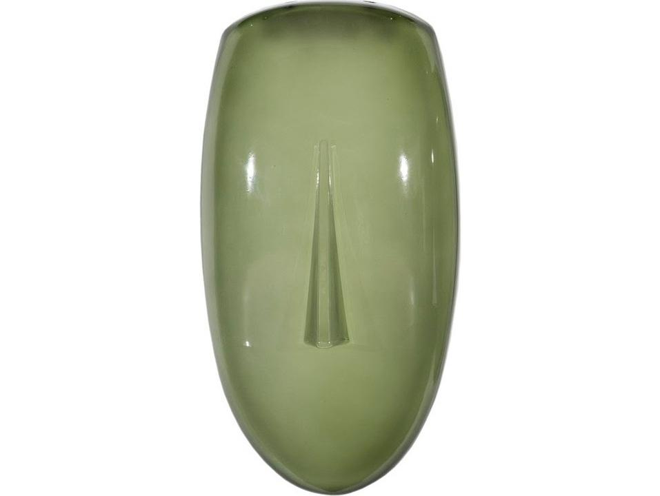 Cycladic Wall Art Green Concave Glass